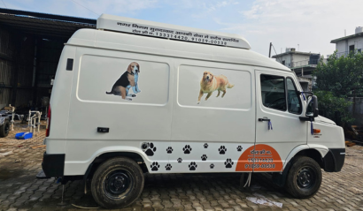 pet growing van